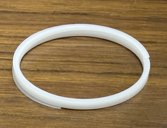 Obturating ring molded component view 2
